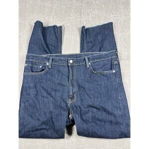 Levis Mens 512 Raw Hem Medium Wash Mens Casual Blue Jean Sz38x34